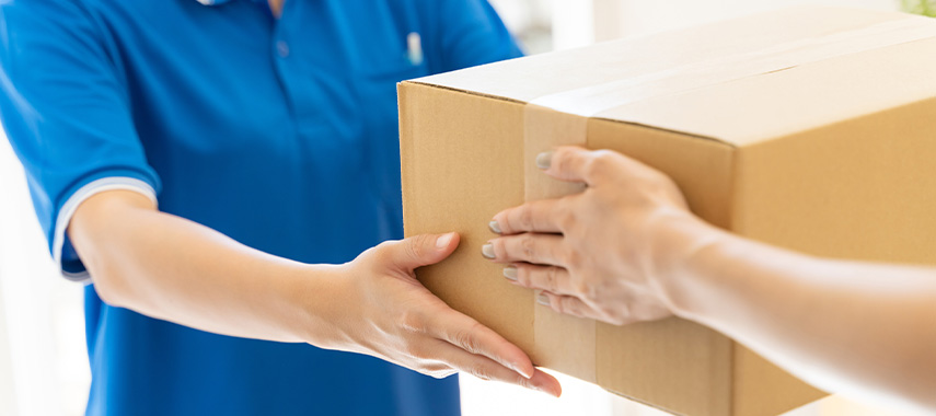 通販ビジネスの顧客様への配送